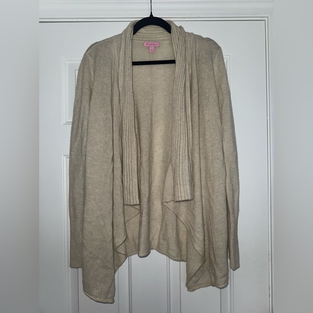 Lilly Pulitzer Cashmere Swing Cardigan medium - NWOT